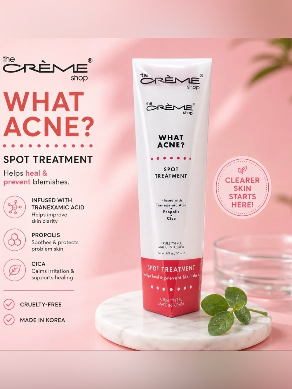 The Crème Shop What Acne? Spot Treatment